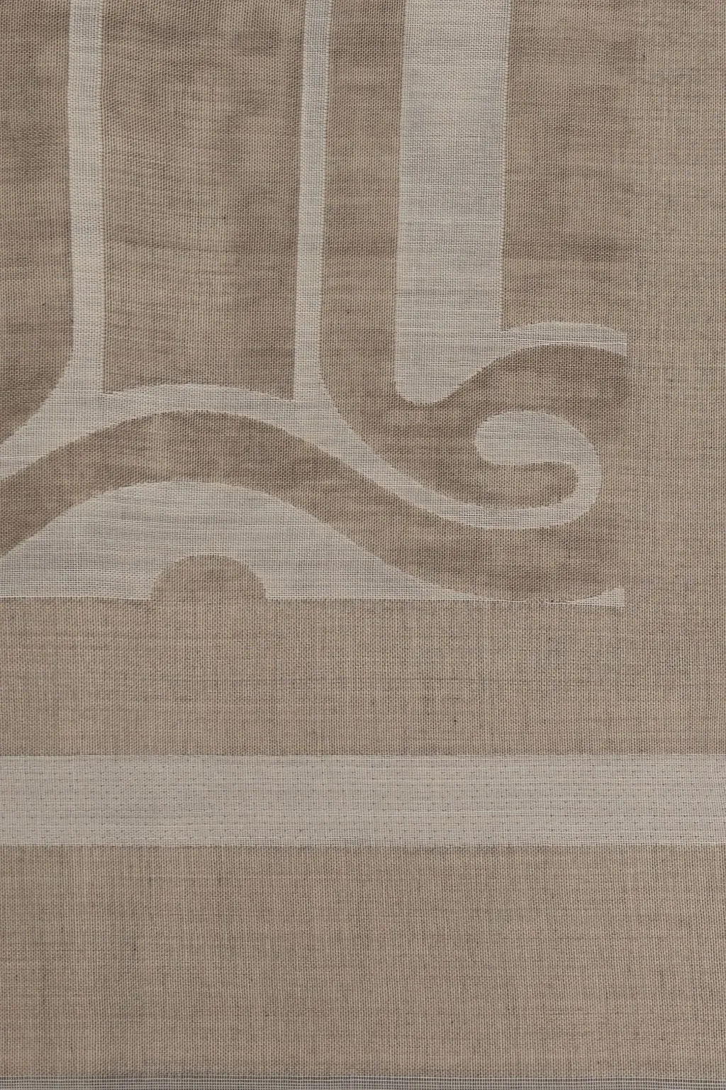 Max Mara Logo Detailed Frayed-Edge Scarf