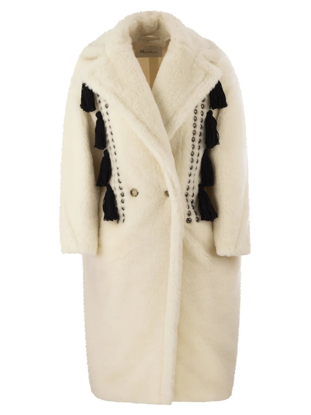 Max Mara Double-Breasted Long-Sleeved Coat