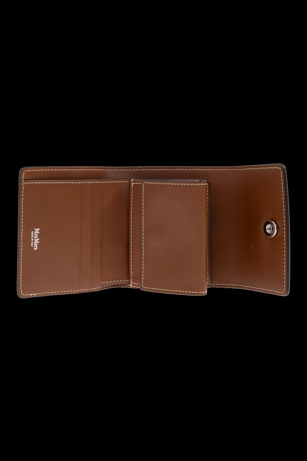 Max Mara Square Plaque Compact Wallet
