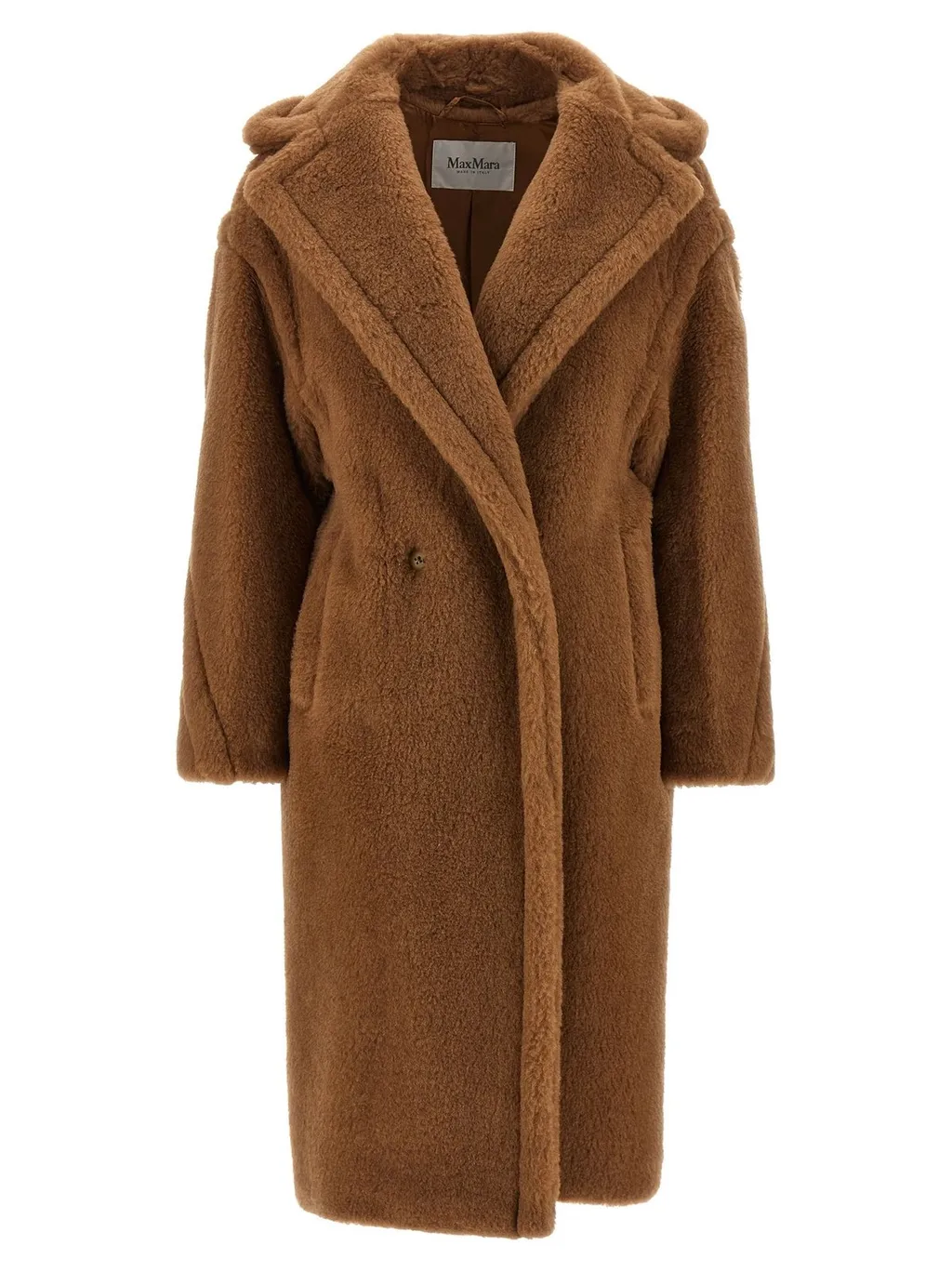 Max Mara Collared Teddy Long Coat