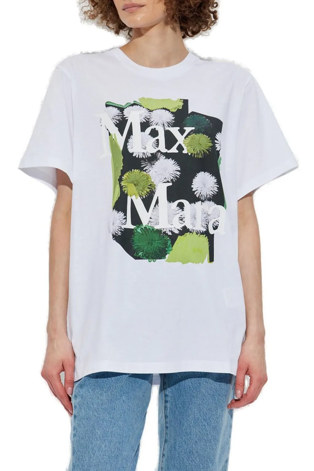 Max Mara Graphic Printed Crewneck T-Shirt