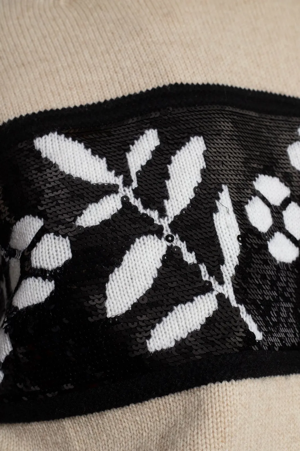 Max Mara Faggi Sequin Detailed Jumper