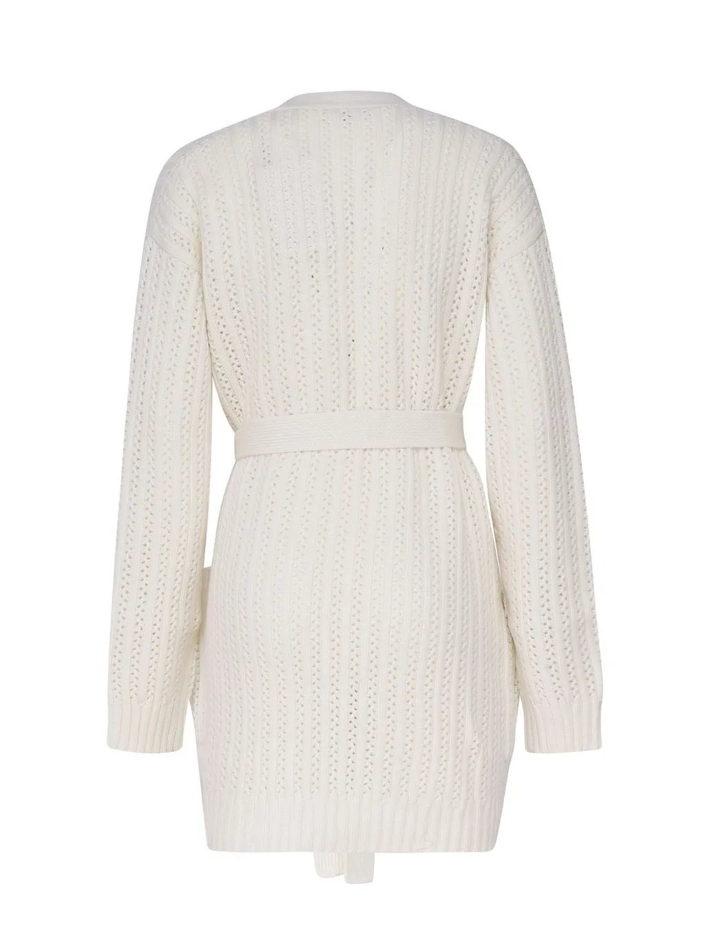 Max Mara Balzac Belted Long-Sleeved Cardigan