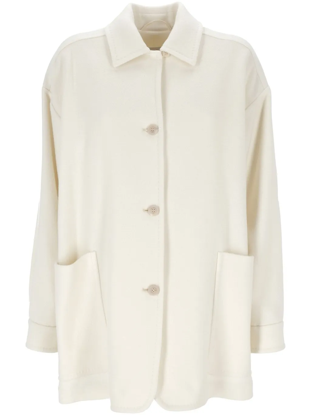 Max Mara Eligio Single-Breasted Straight Hem Coat