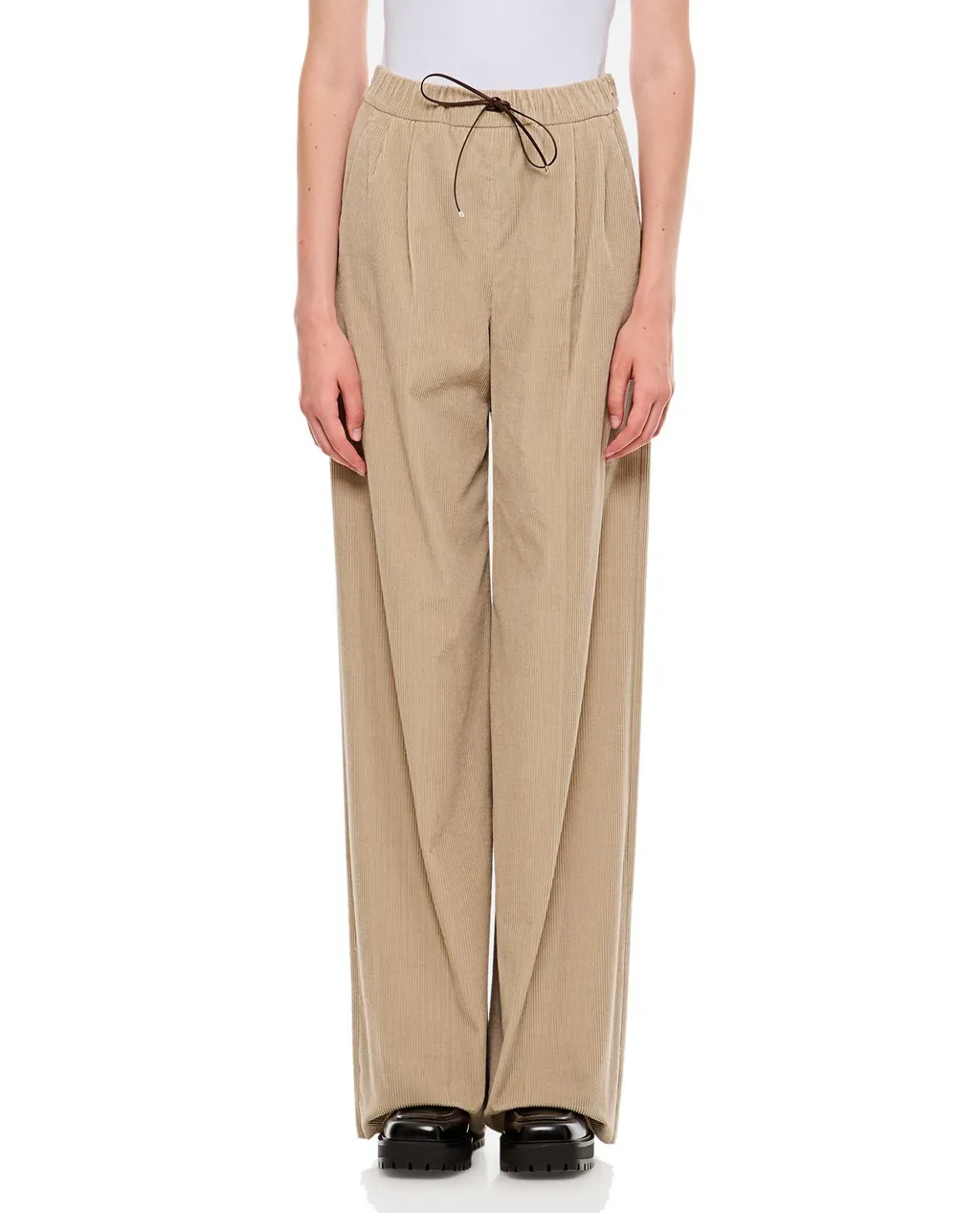 Max Mara Lerici Corduroy Drawstring Trousers