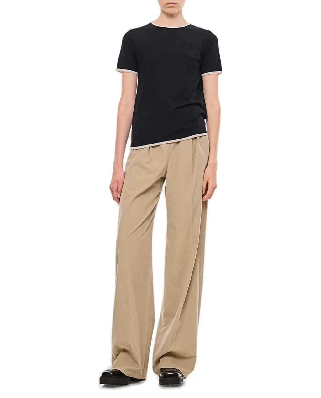 Max Mara Lerici Corduroy Drawstring Trousers