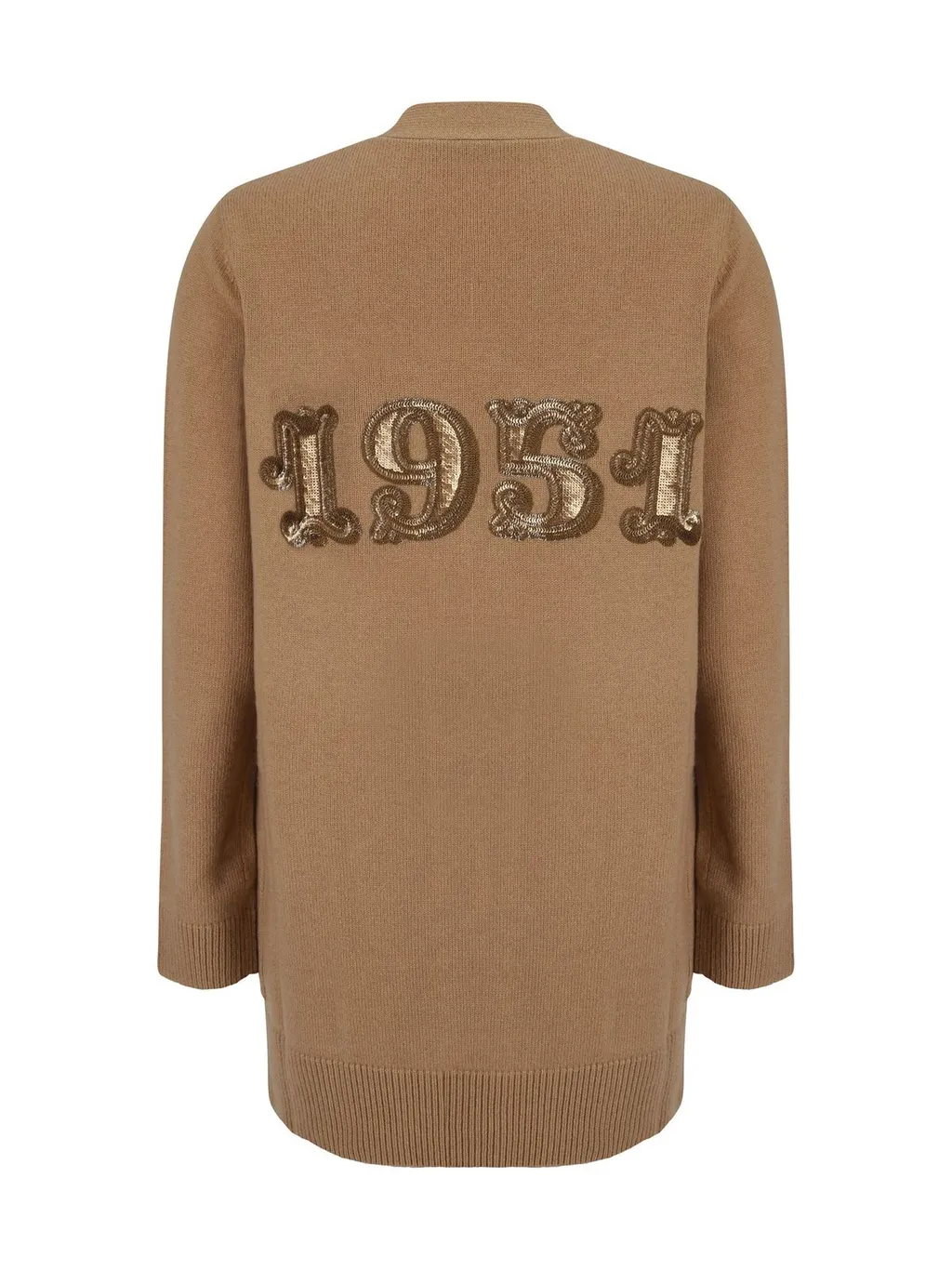 Max Mara Villar V-Neck Long-Sleeved Cardigan