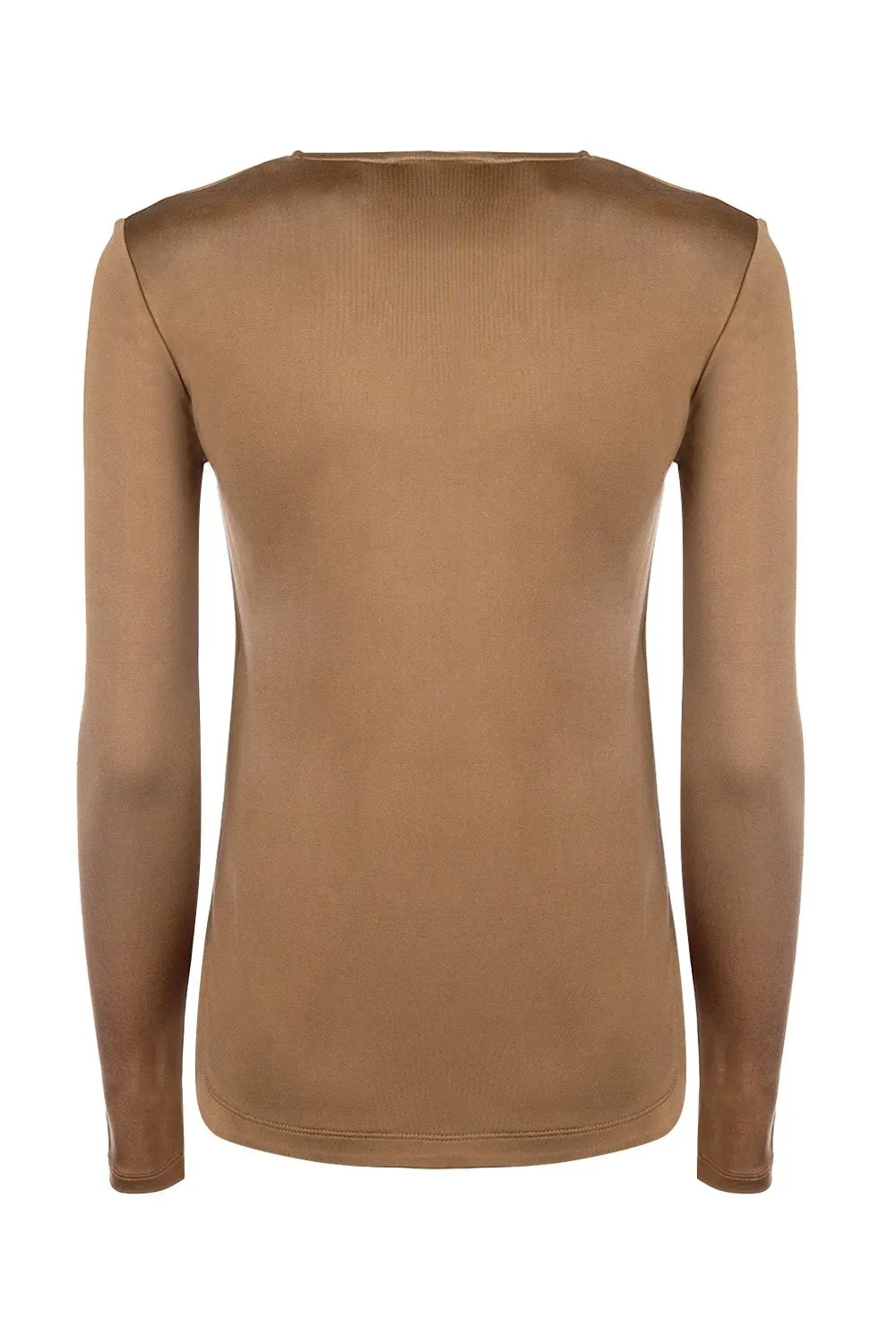 Max Mara V-Neck Long-Sleeved Top