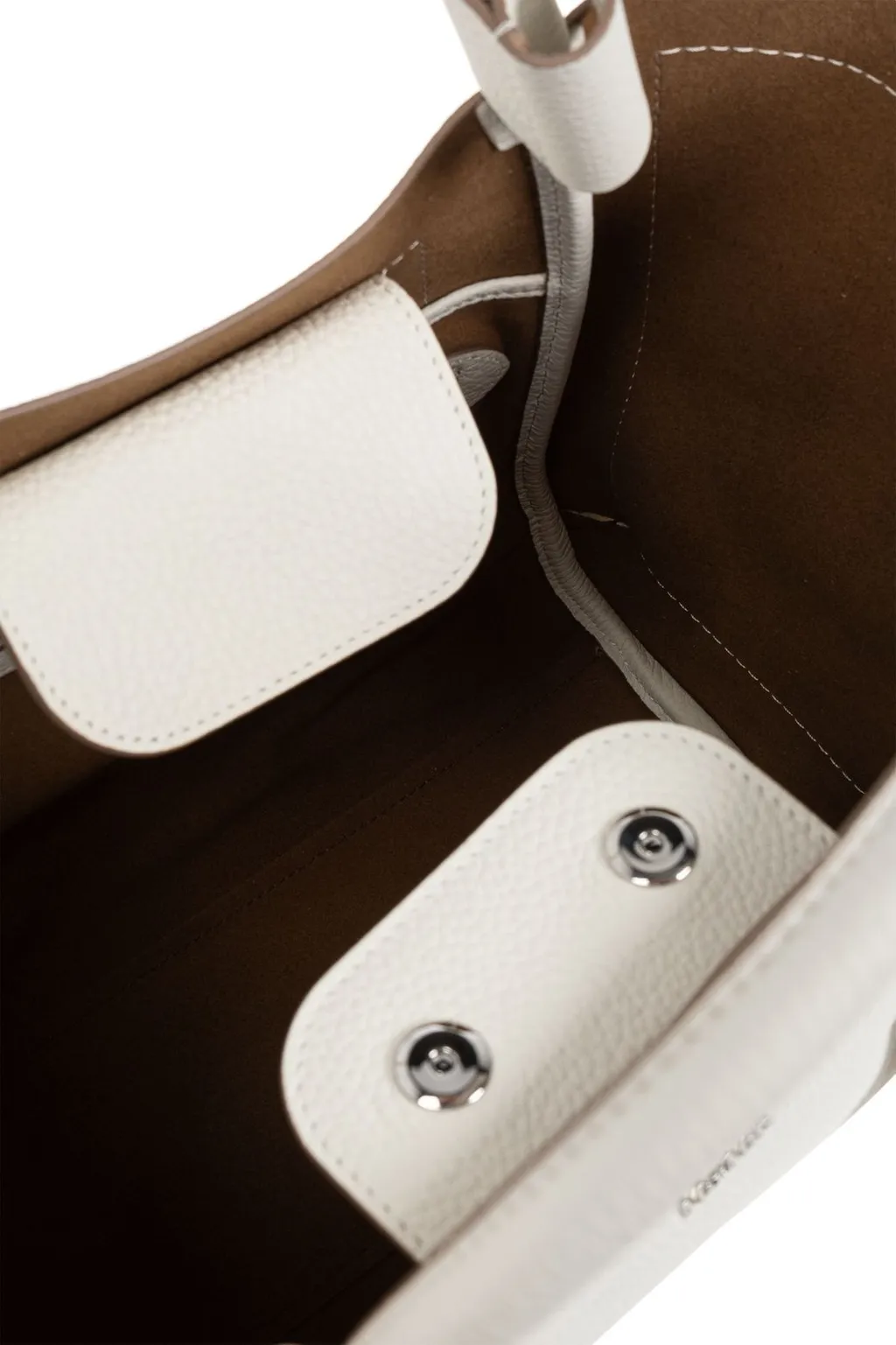 Max Mara Logo Plaque Top Handle Bag