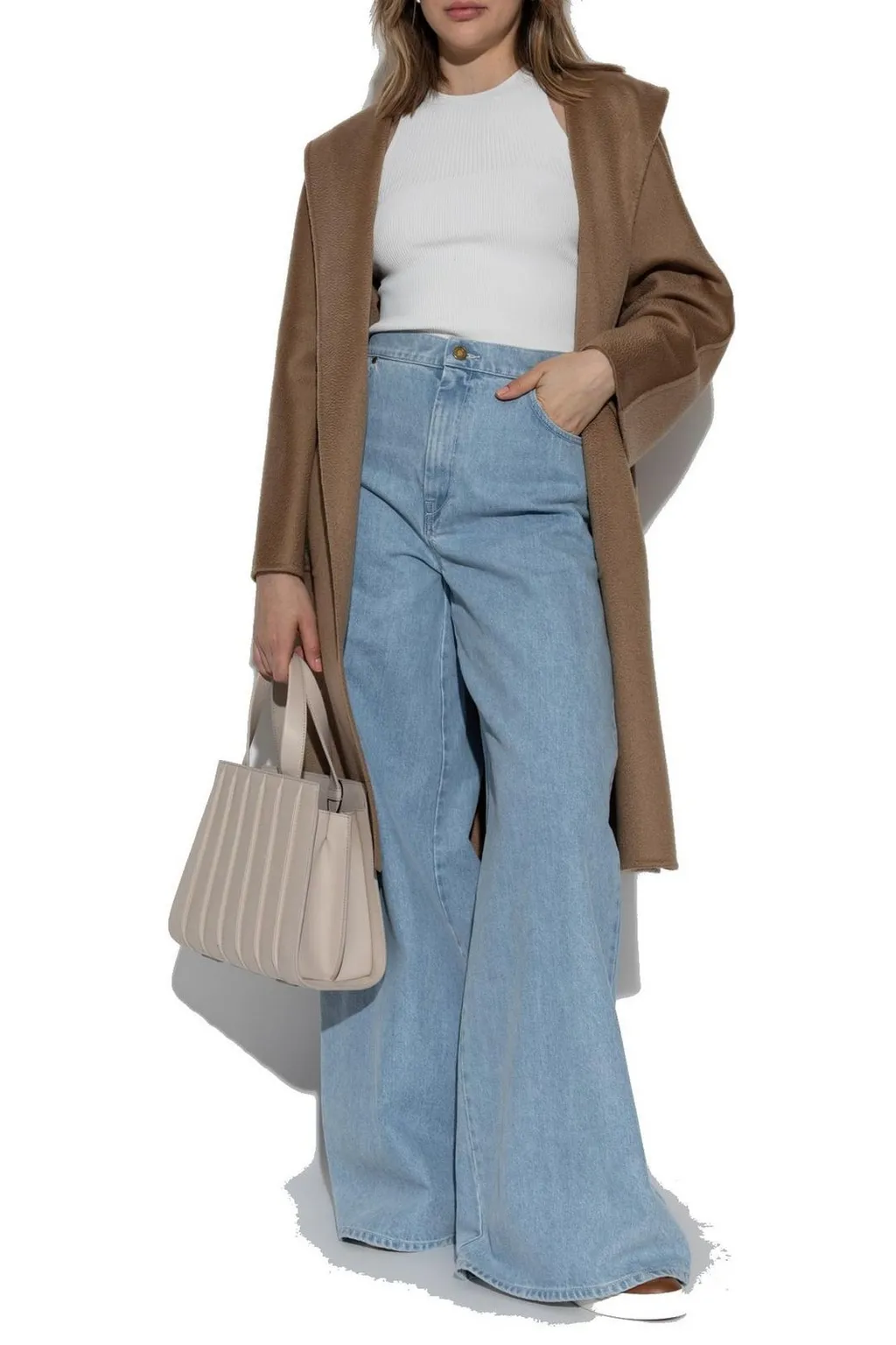 Max Mara Tenda Sleeveless Ribbed Top
