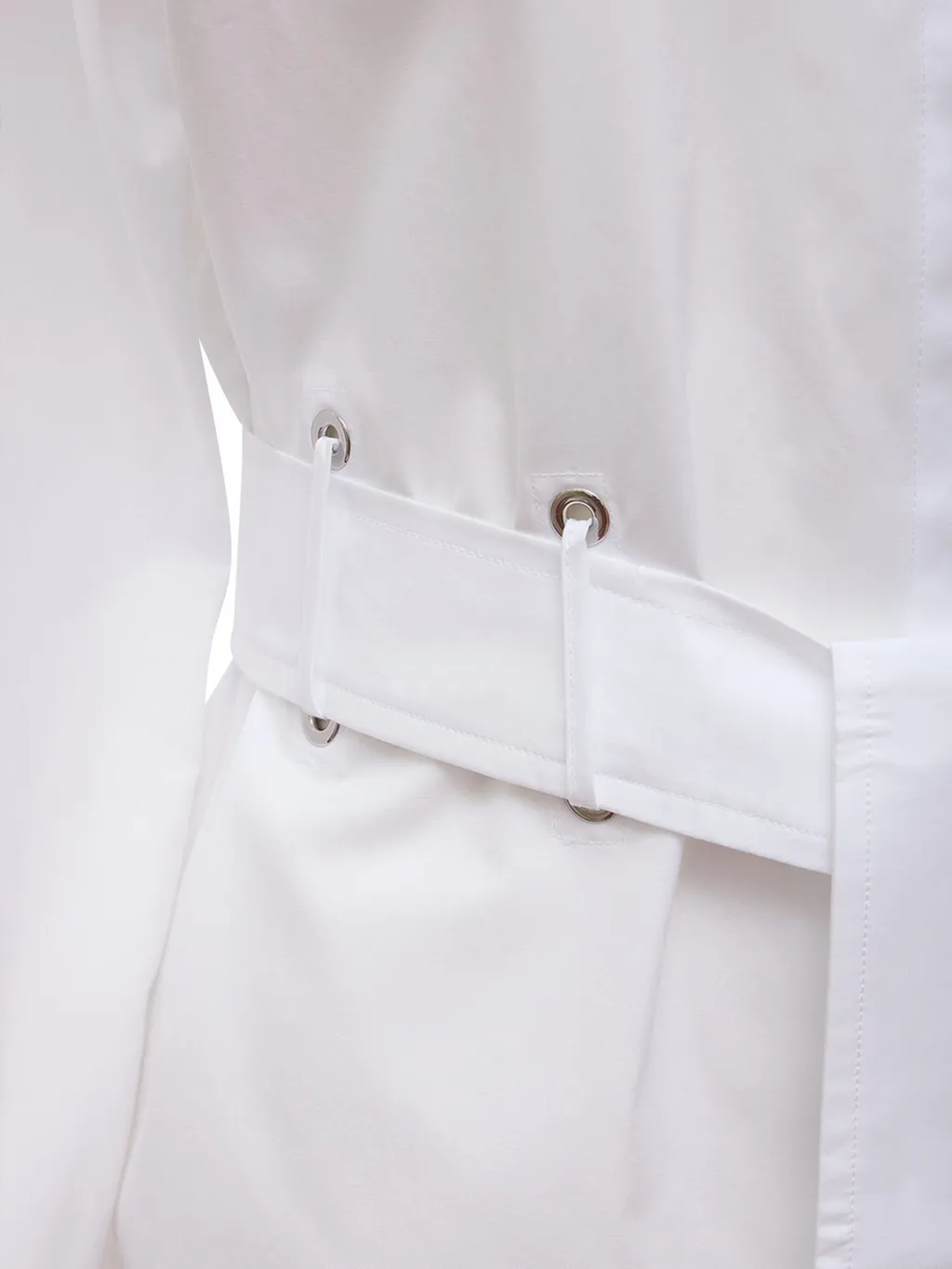 Max Mara Belted Button-Up Shirt