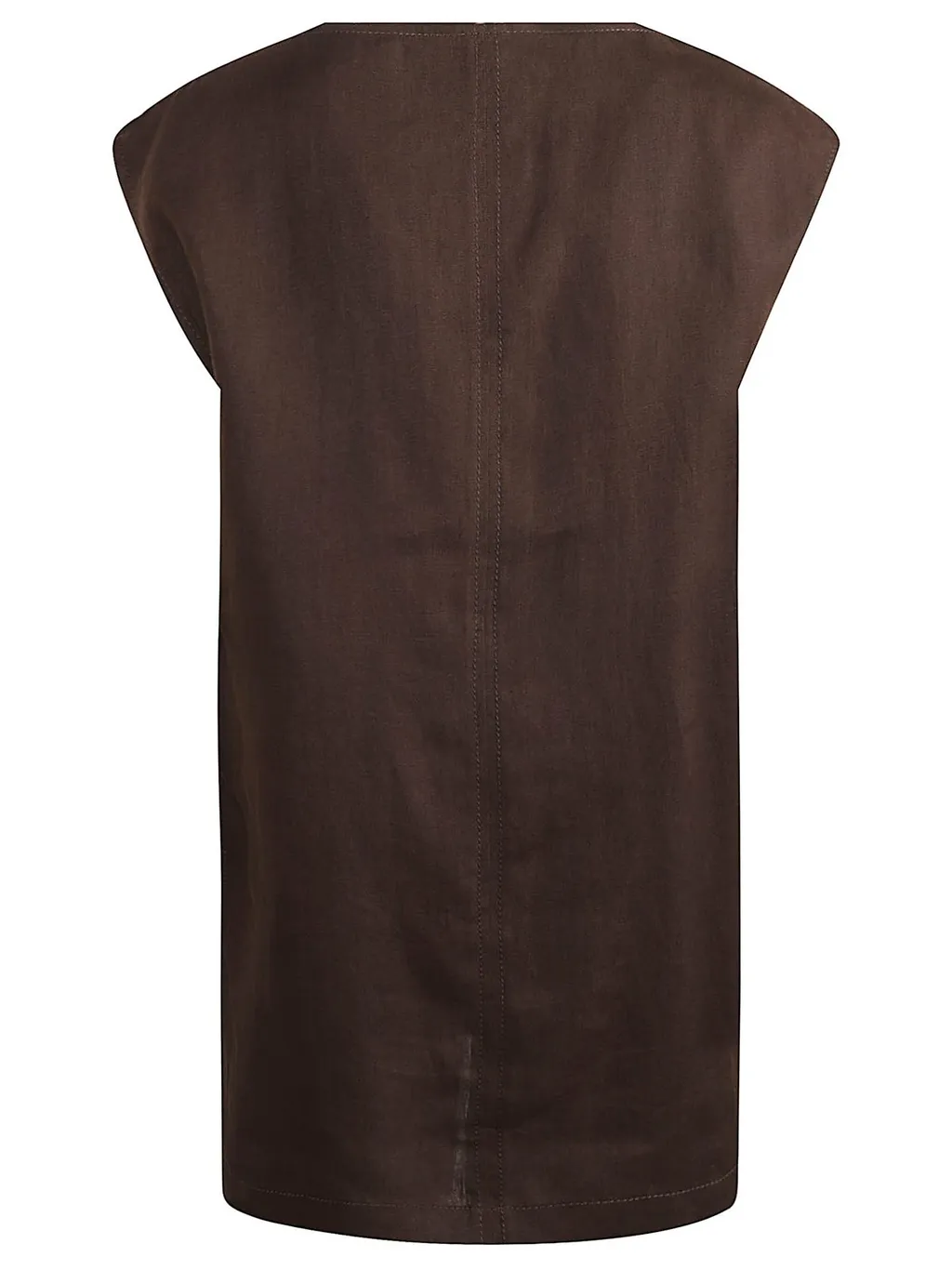 Max Mara Colimbo V-Neck Sleeveless Top