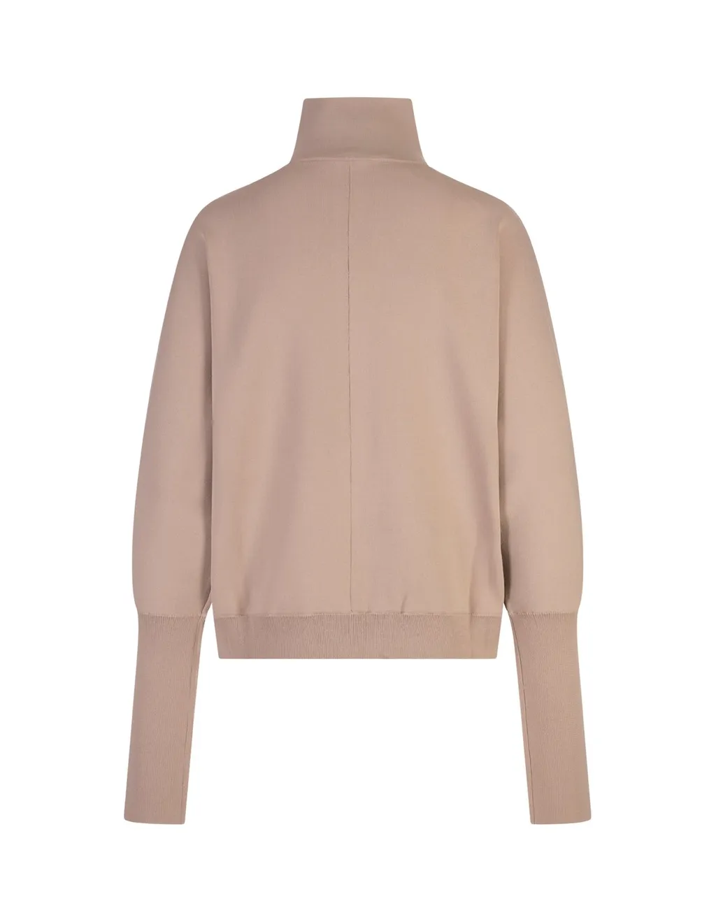 Max Mara Zip-Up High Neck Cardigan