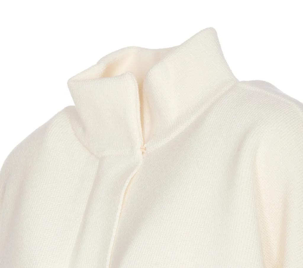 Max Mara High Neck Ballon-Sleeved Cardigan