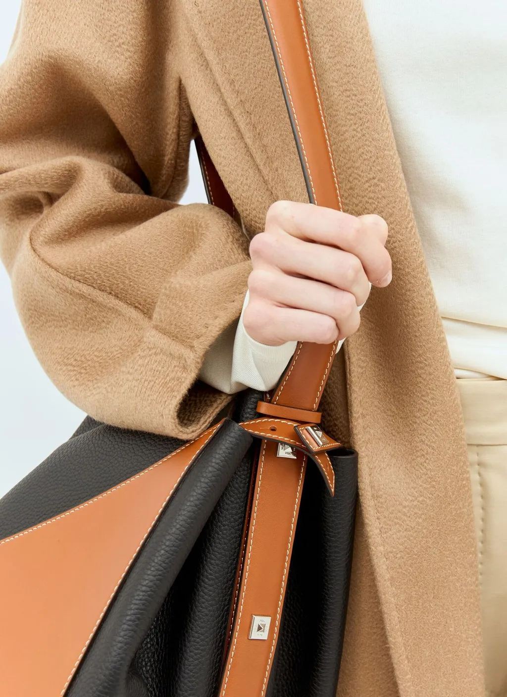Max Mara Medium Bucket Shoulder Bag