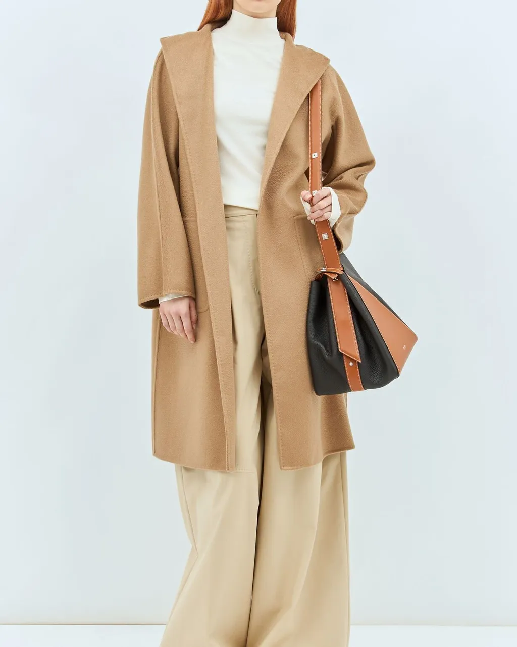 Max Mara Medium Bucket Shoulder Bag