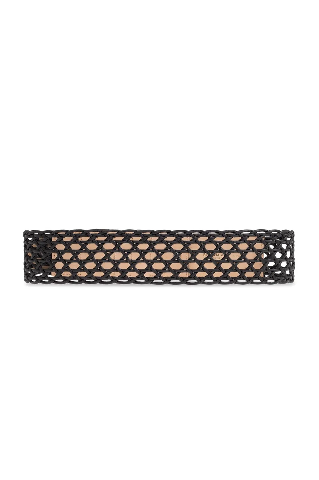 Max Mara Braided Detailed Belt