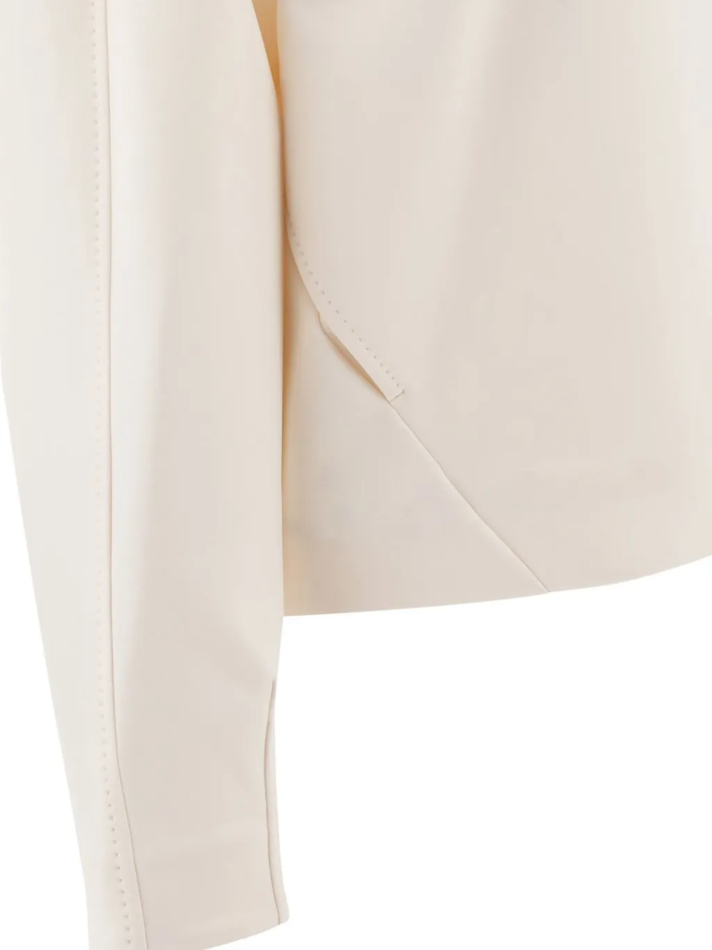 Max Mara Plava Zip-Up High Neck Jacket