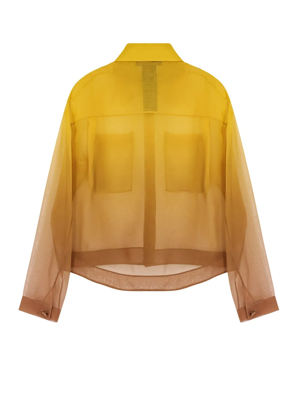 Max Mara Davina Organza Gradient Shirt