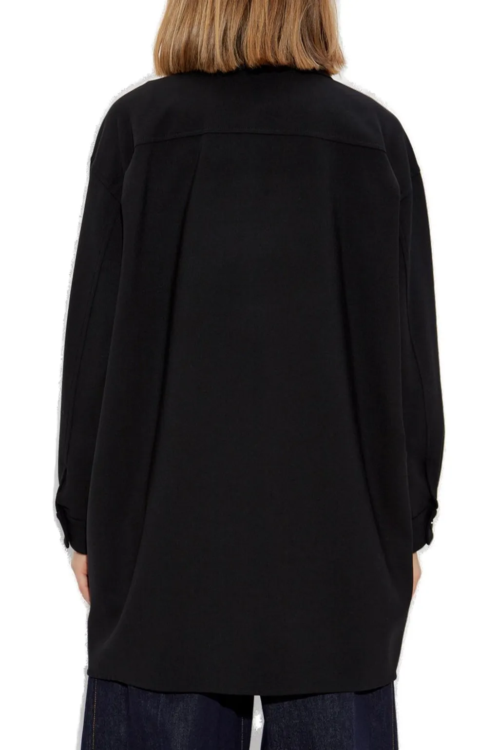 Max Mara Orlaya Single-Breasted Long-Sleeved Jacket