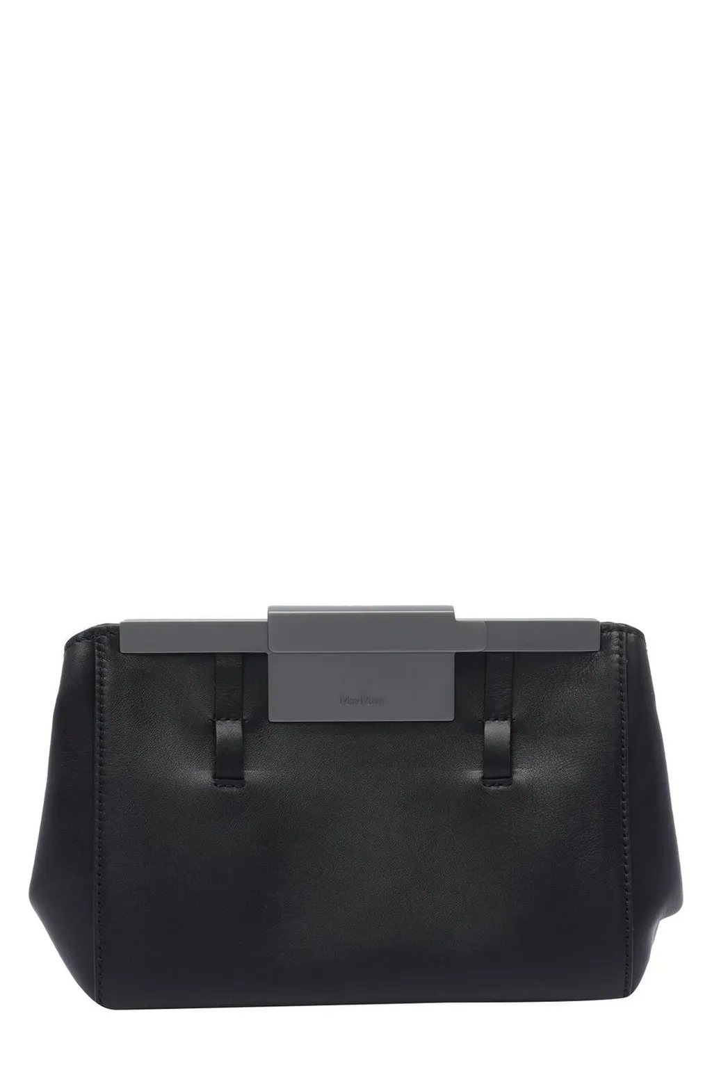 Max Mara Logo Engraved Clutch Bag