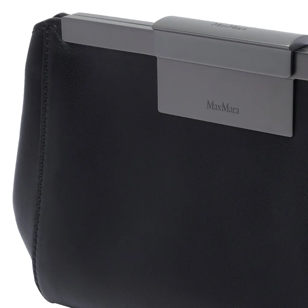 Max Mara Logo Engraved Clutch Bag