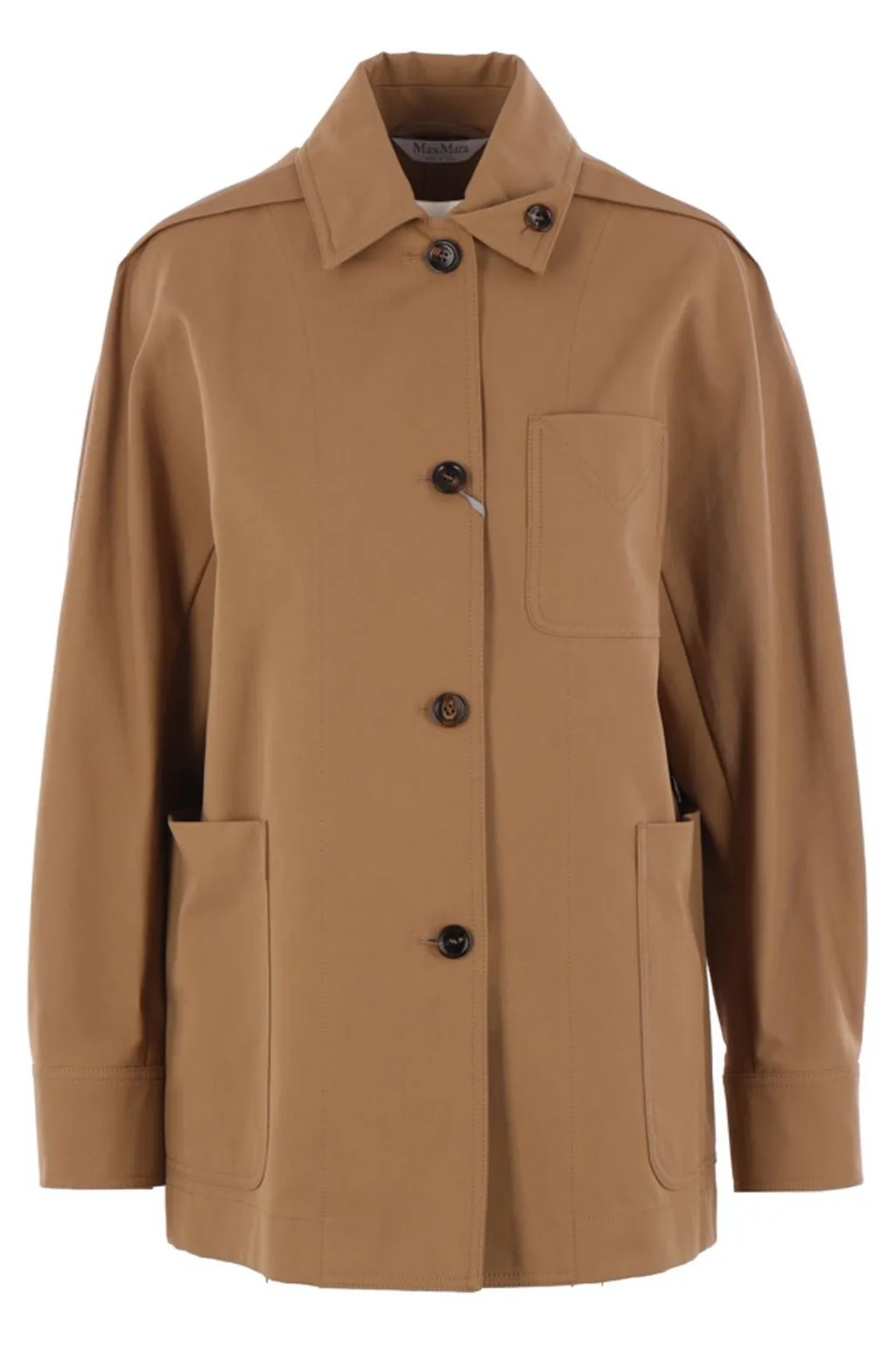Max Mara Moneta Button-Up Long-Sleeved Jacket