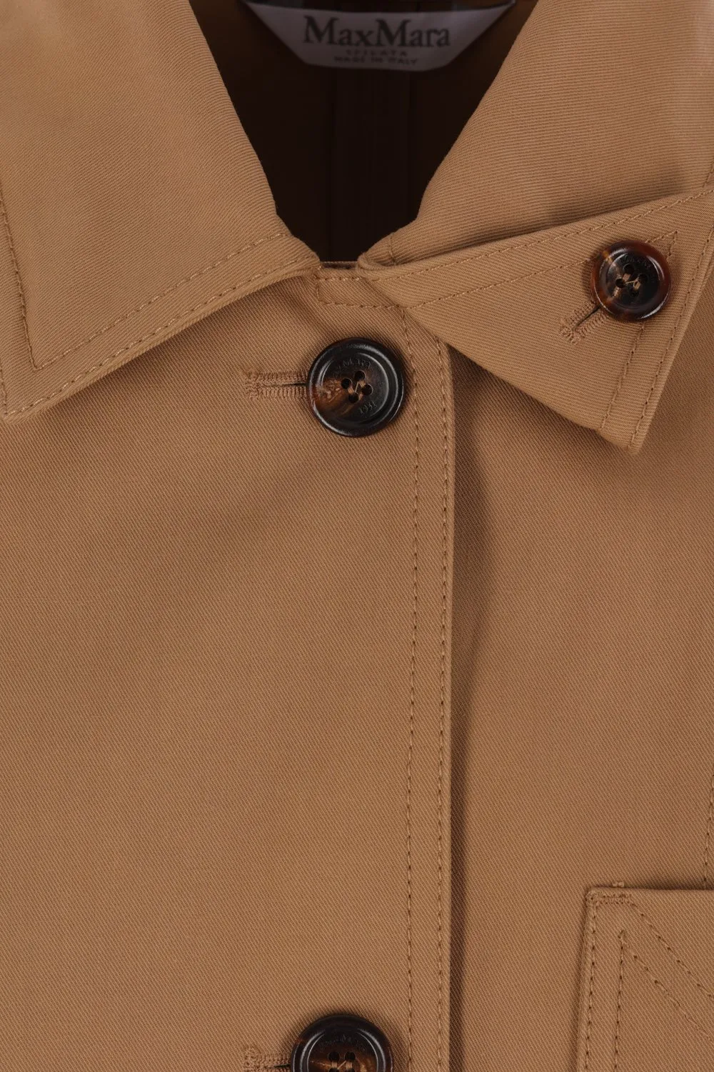 Max Mara Moneta Button-Up Long-Sleeved Jacket