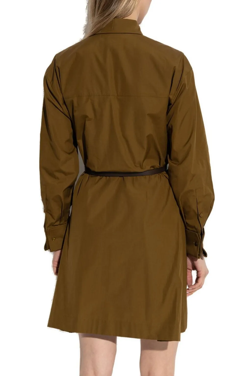 Max Mara Alcade Long-Sleeved Shirt Dress