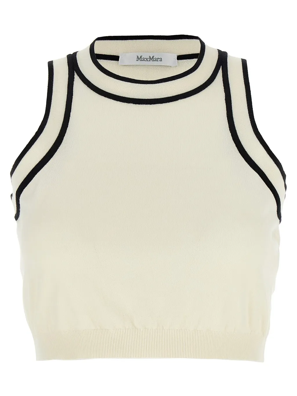 Max Mara Crewneck Sleeveless Top