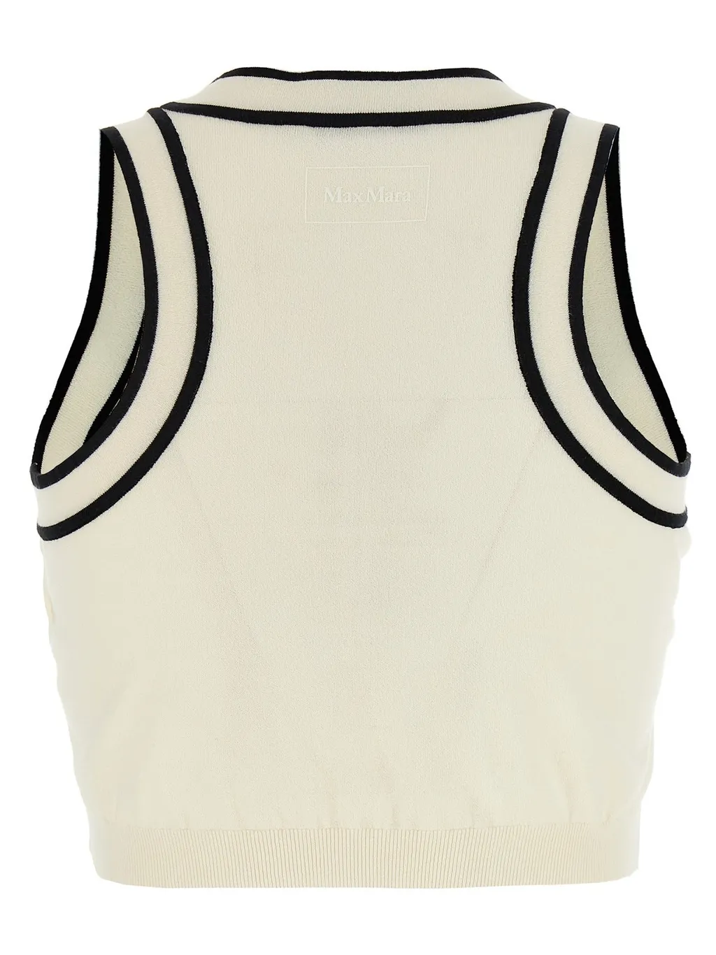 Max Mara Crewneck Sleeveless Top