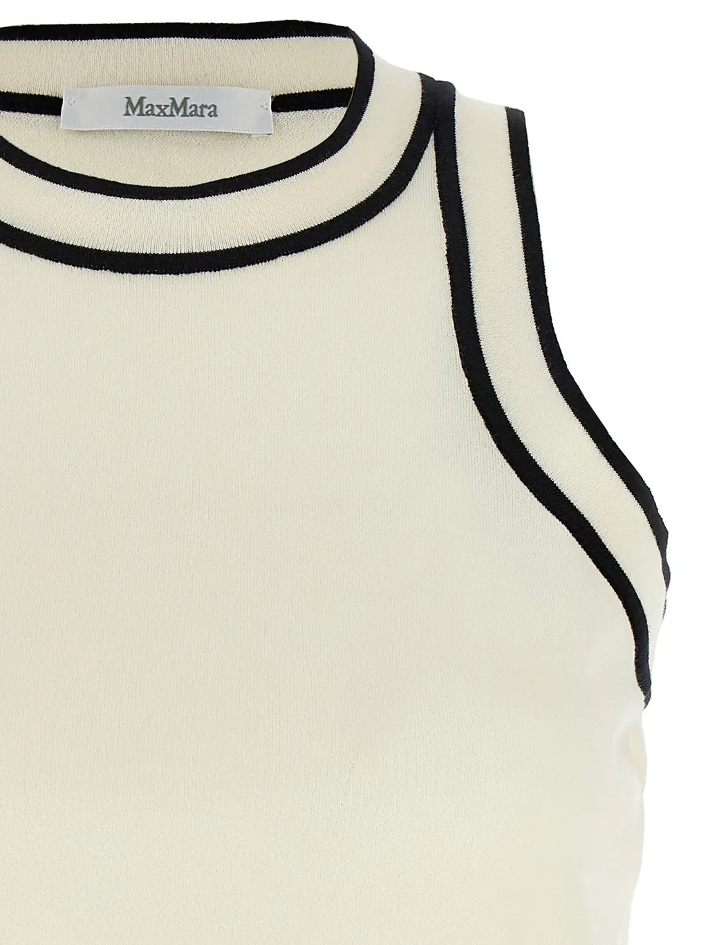 Max Mara Crewneck Sleeveless Top