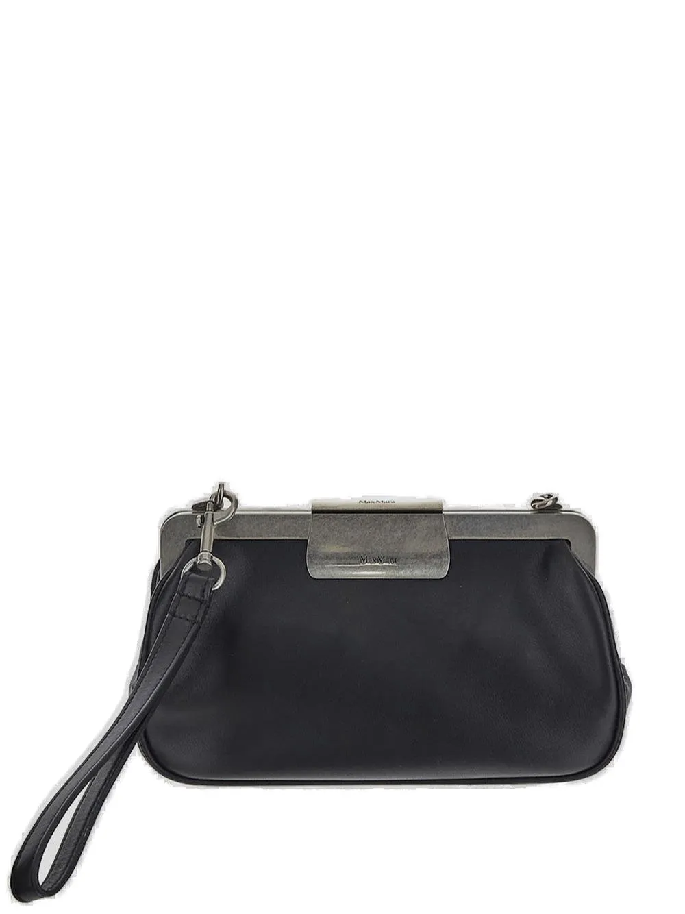Max Mara Logo Engraved Shoulder Bag