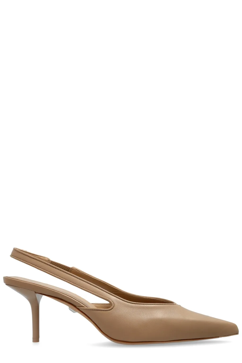 Max Mara Pointed-Toe Slingback Pumps
