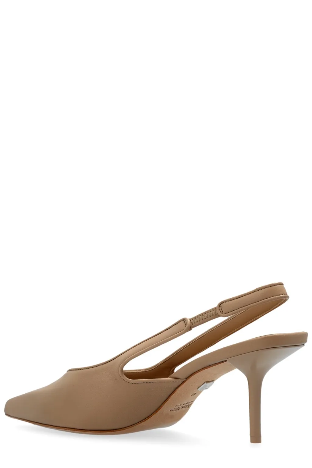 Max Mara Pointed-Toe Slingback Pumps