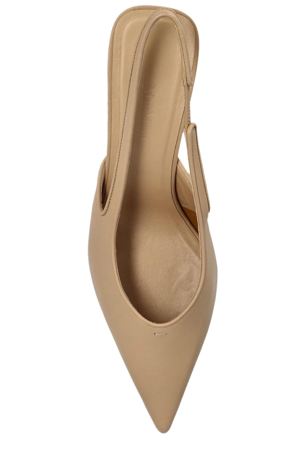Max Mara Pointed-Toe Slingback Pumps