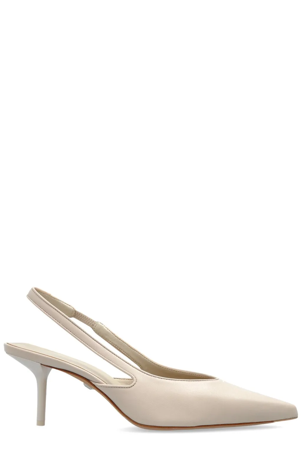 Max Mara Pointed-Toe Slingback Pumps
