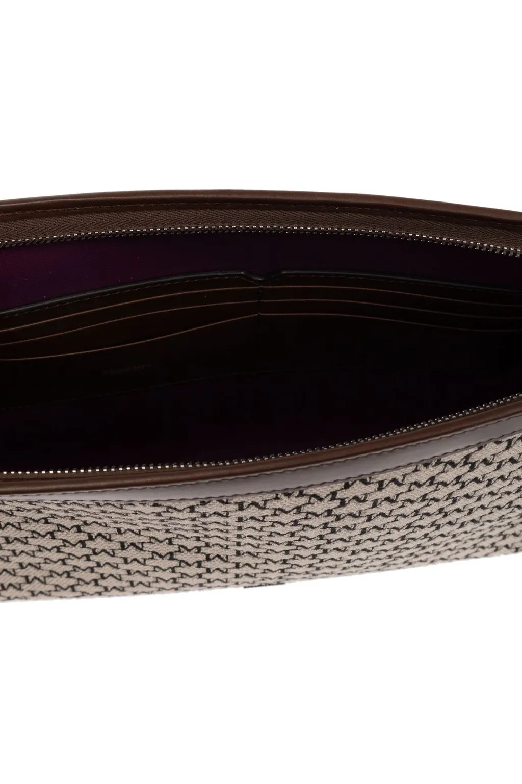 Max Mara Mmtrousses Logo Plaque Zip-Up Wallet
