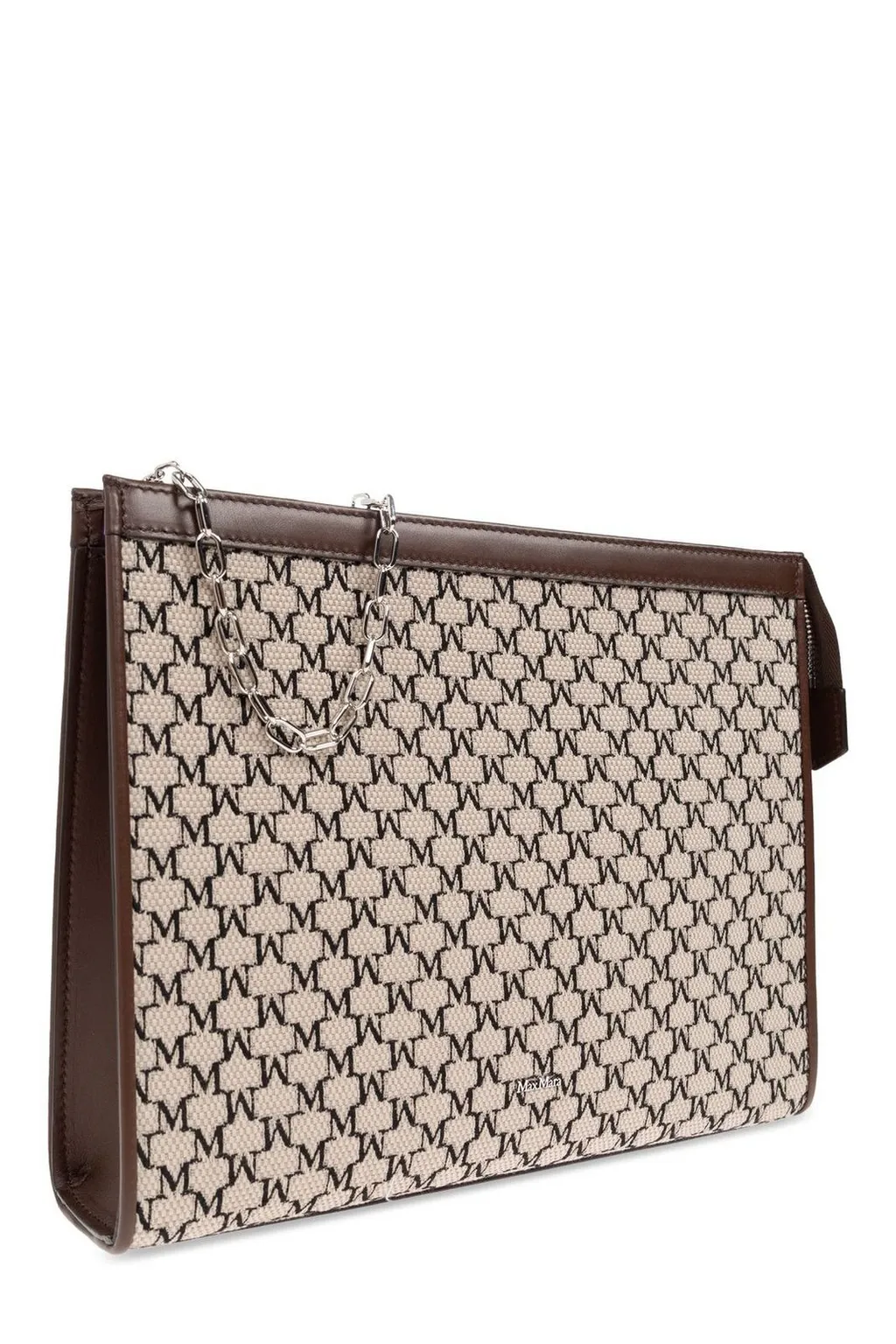 Max Mara Mmtrousses Logo Plaque Zip-Up Wallet