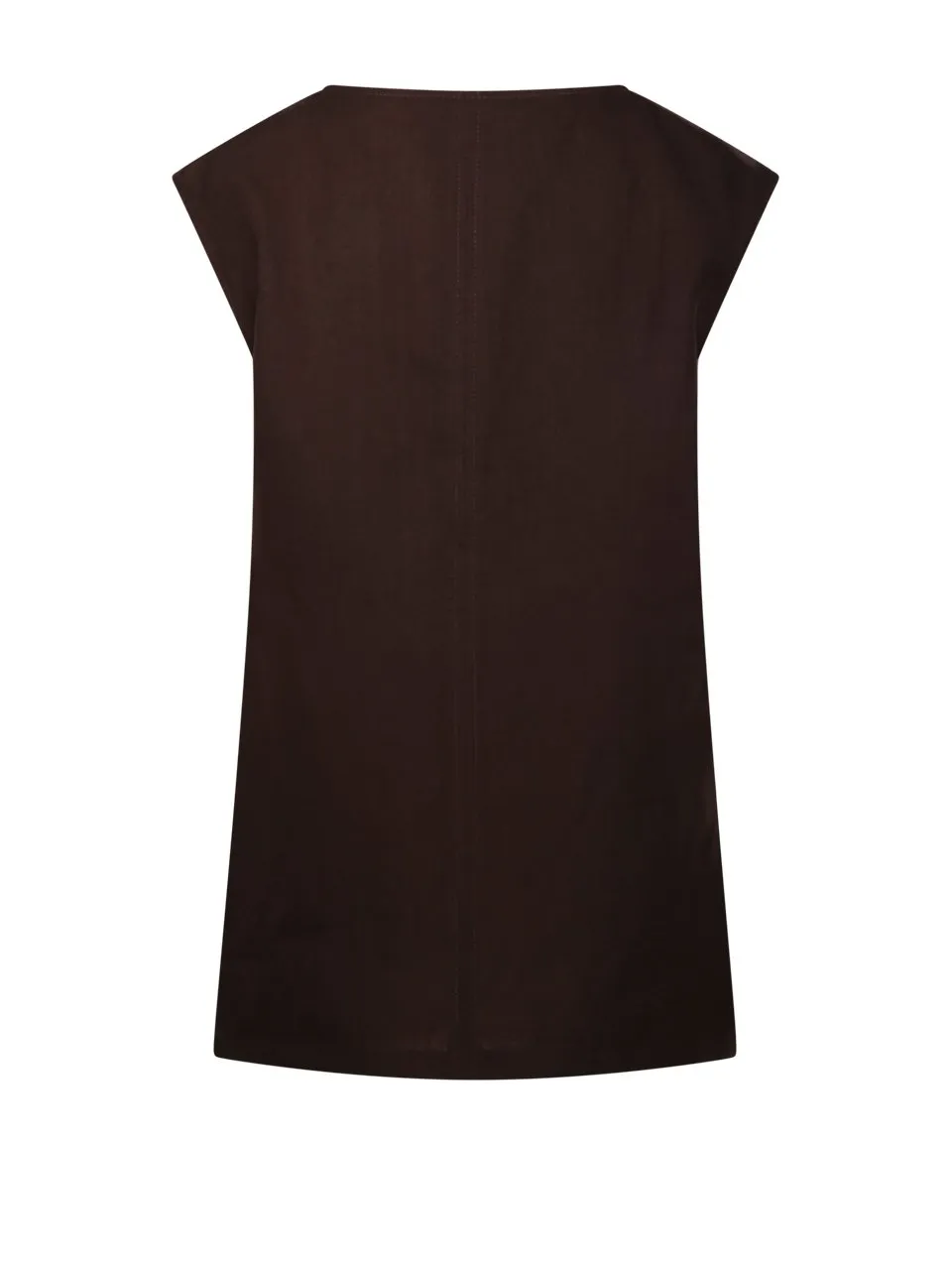 Max Mara Colimbo V-Neck Sleeveless Top