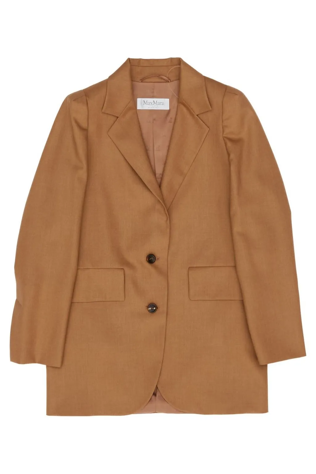 Max Mara Ebridi Single-Breasted Long-Sleeved Jacket
