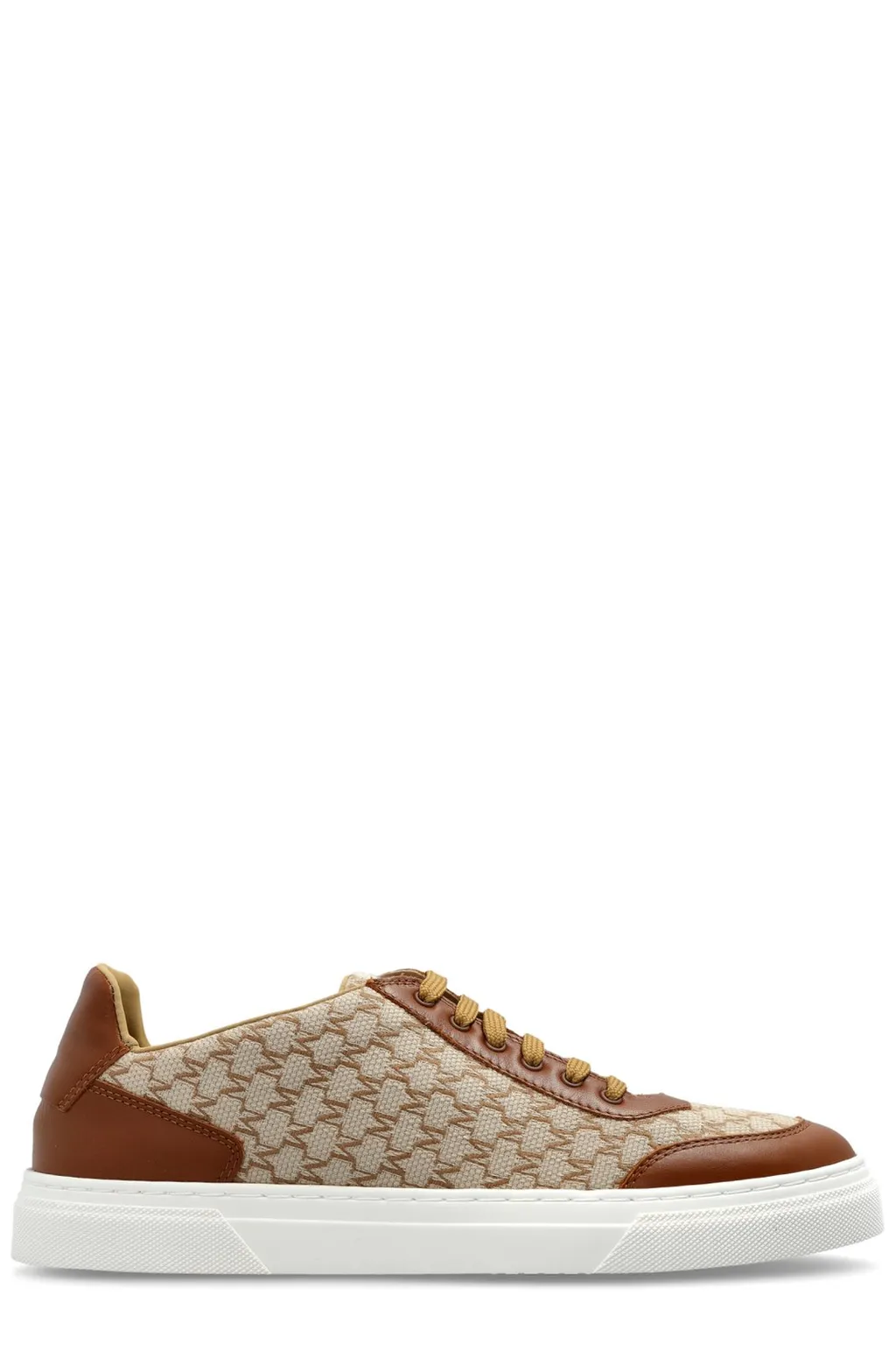 Max Mara Monogrammed Low-Top Sneakers