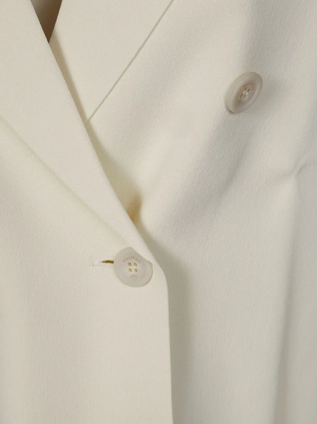 Max Mara Double-Breasted Long-Sleeved Jacket