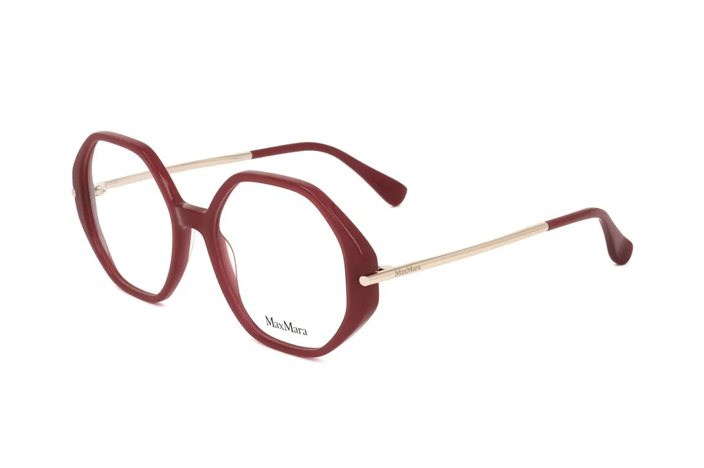 Max Mara Hexagon Frame Glasses