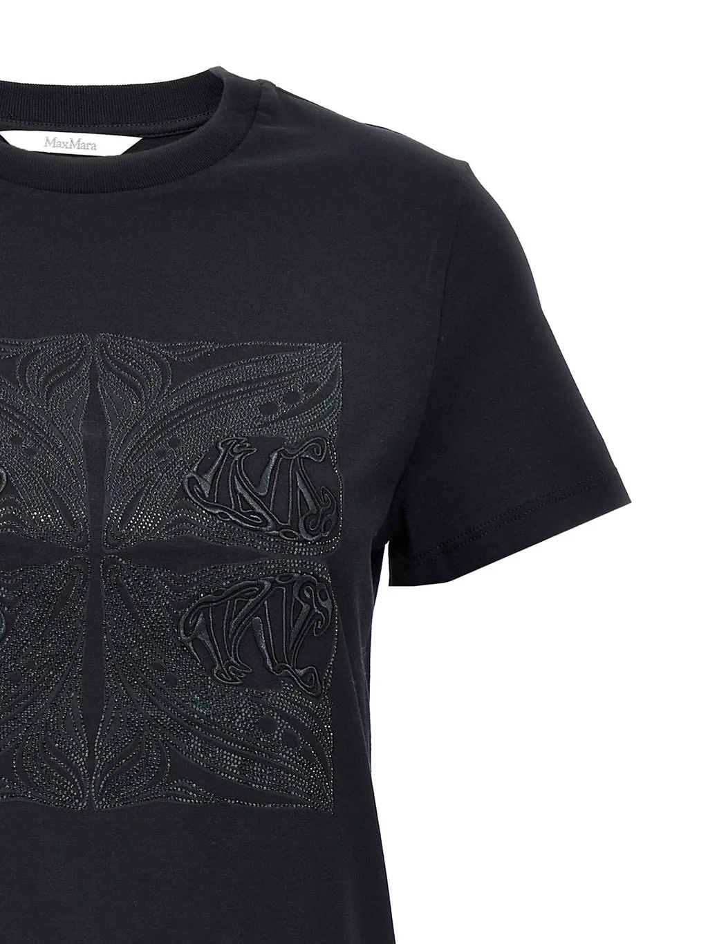 Max Mara Farad Graphic Printed Crewneck T-Shirt