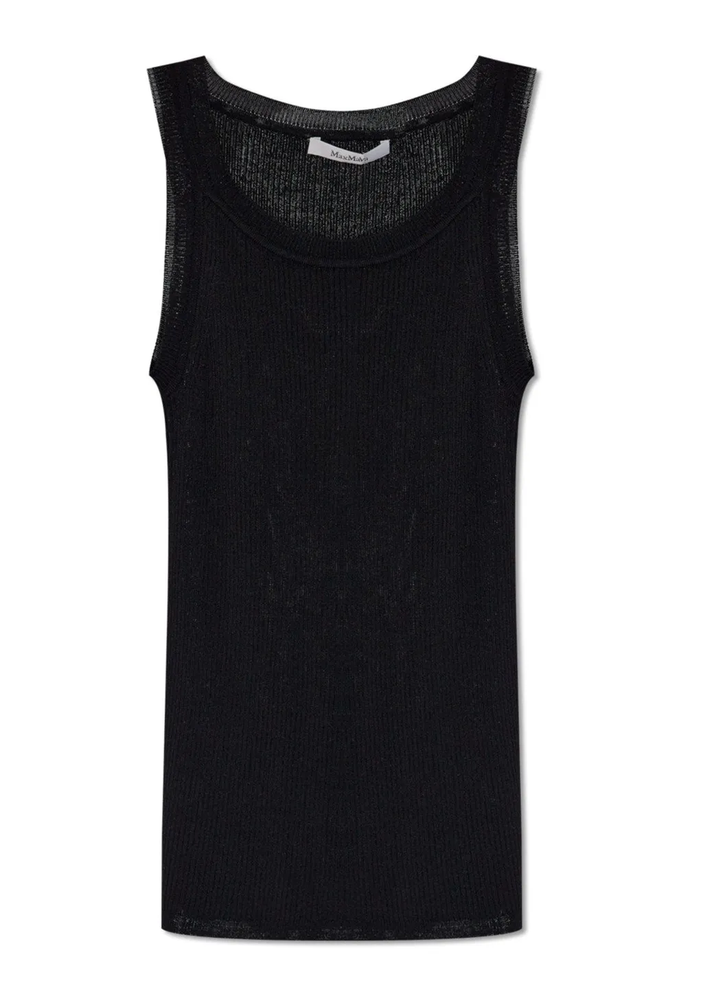 Max Mara Zemira Ribbed Sleeveless Top