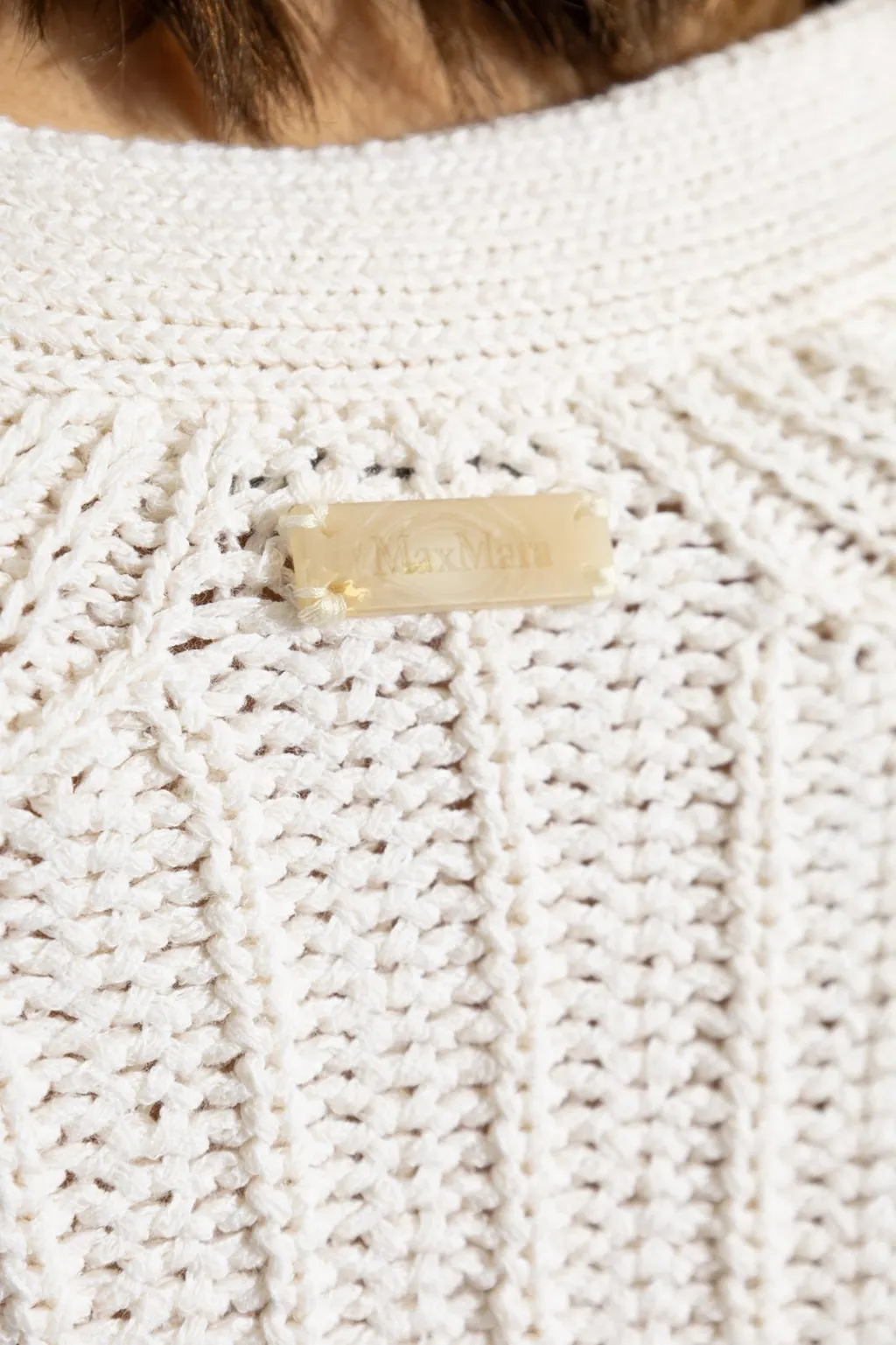 Max Mara Knit Button-Up Cardigan