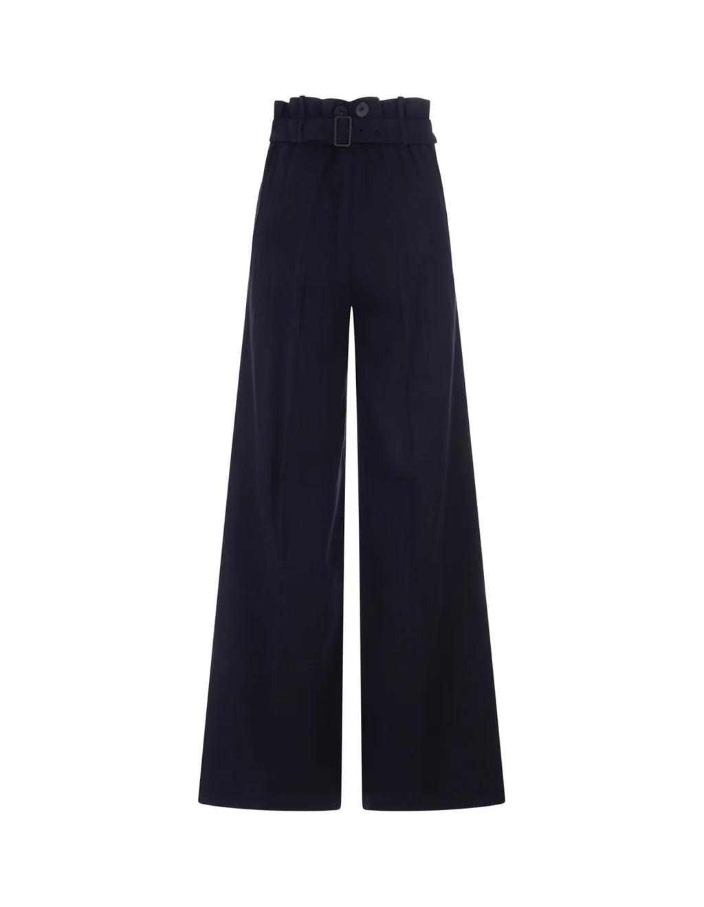 Max Mara Button Detailed Wide Leg Trousers