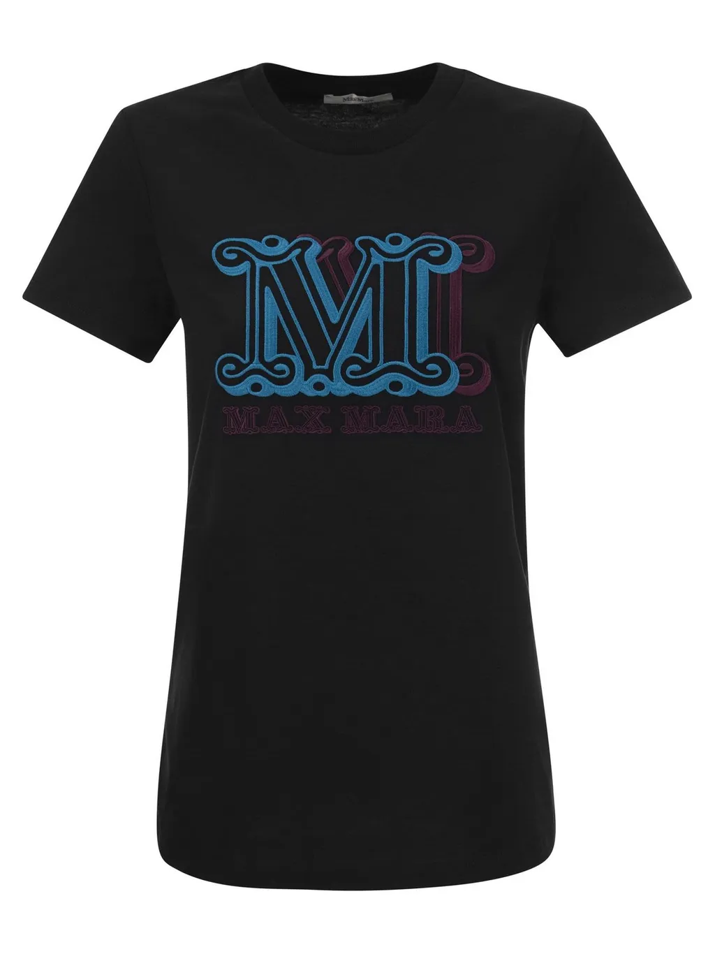 Max Mara Logo Printed Crewneck T-Shirt