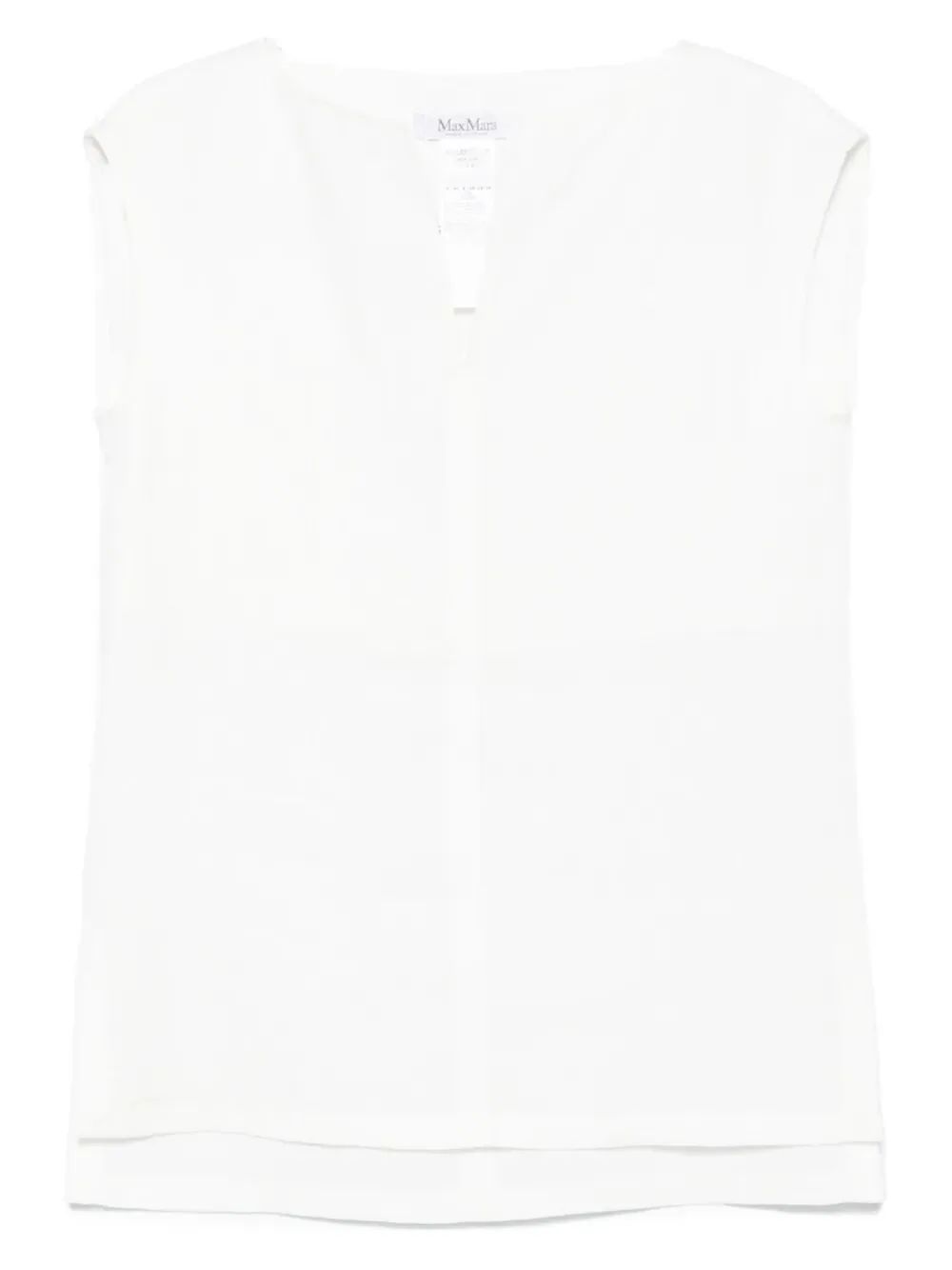 Max Mara Sleeveless Tunic Top